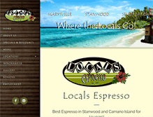 Tablet Screenshot of localsespresso.com